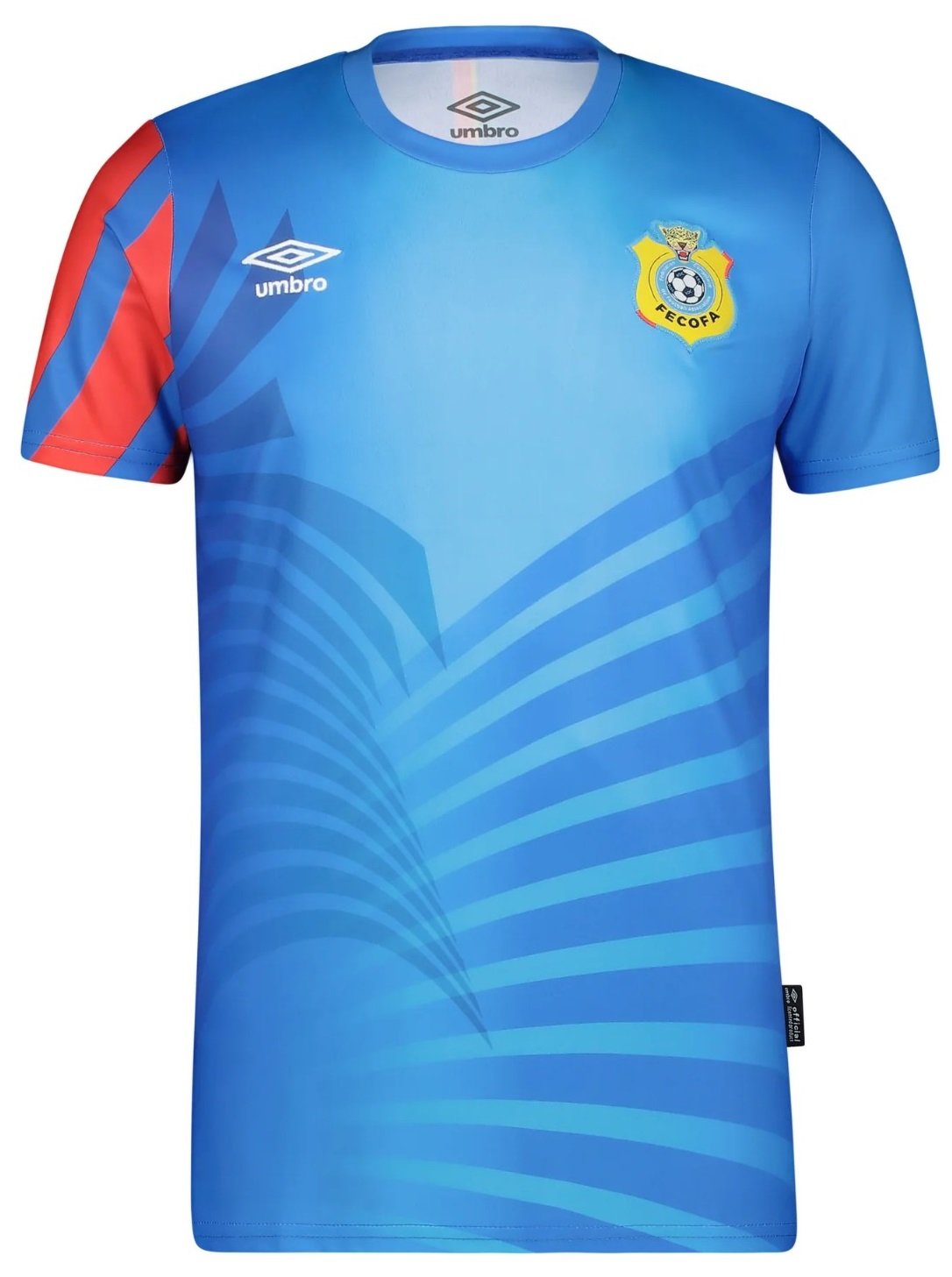 Camisa I Seleção da Republica Democratica do Congo 2023 2024 Umbro oficial 